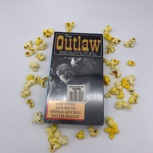 “The Outlaw” 1993 VHS Alpha Video Jane Russell, Jack Beutel Band NEW Sealed